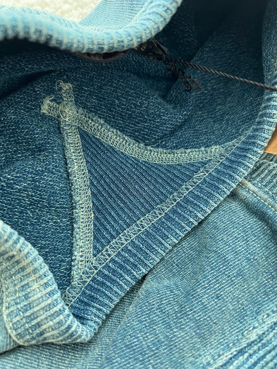 더블알엘 인디고 프렌치 테리 스웨트셔츠 상품이미지8