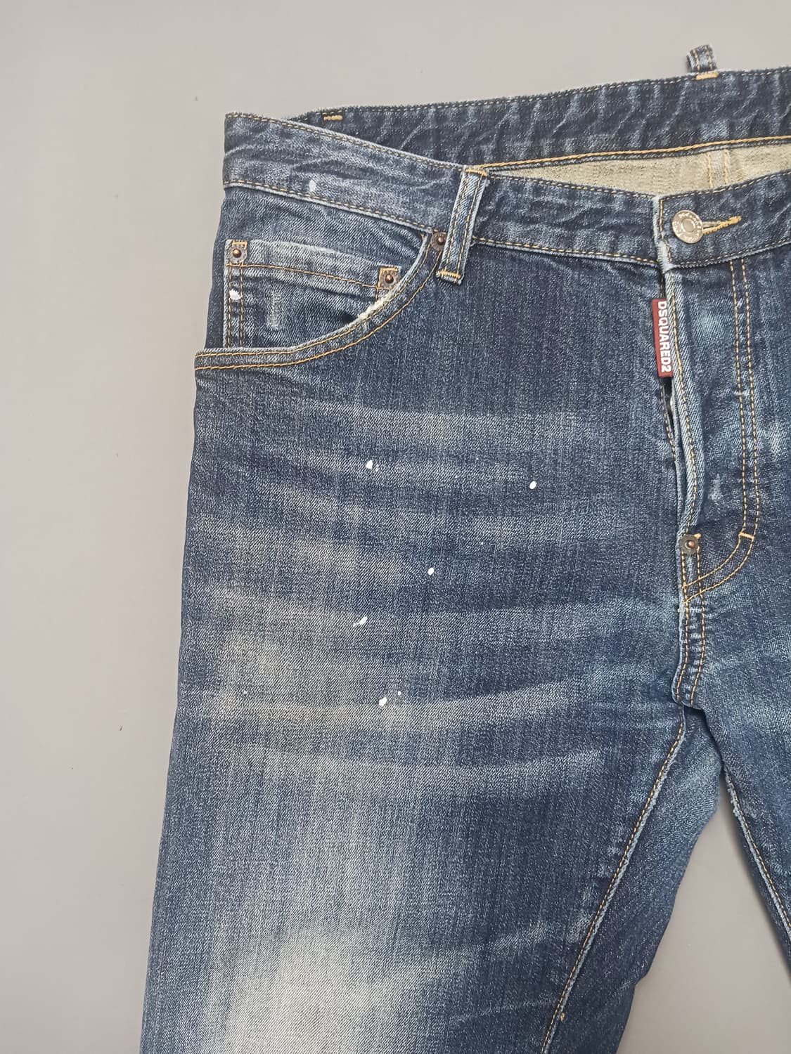 [32] 디스퀘어드2 녹워싱 슬림진 청바지 상품이미지2