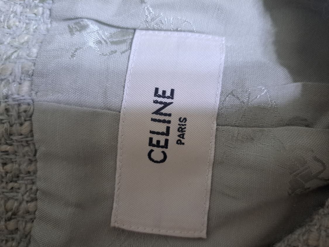 셀린느 2021라이트그린 트위드자켓 상품이미지5