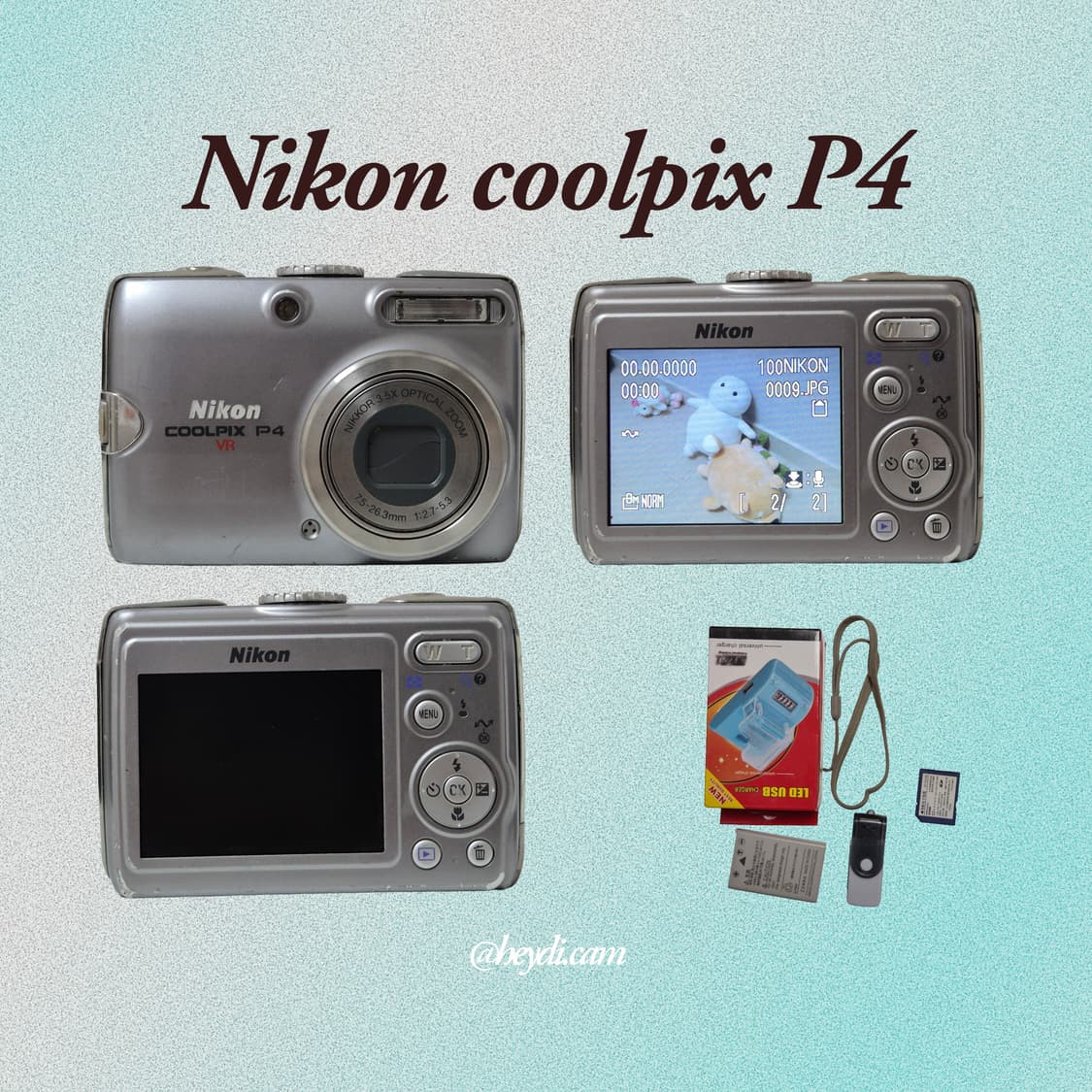 누가영픽) [한글판] 니콘 쿨픽스 NIKON COOLPIX P4 상품이미지2
