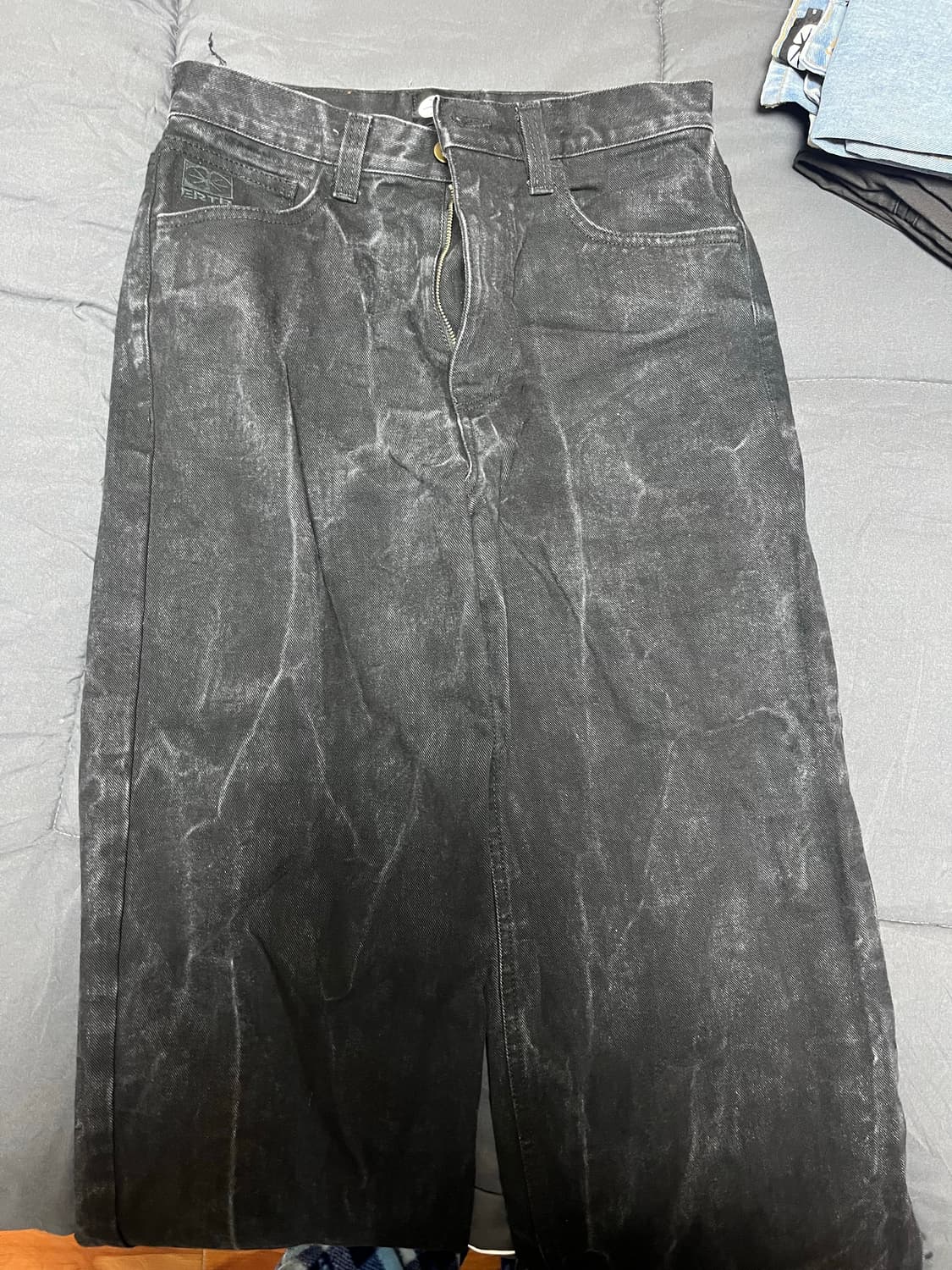 Ertr 블랙 청바지 상품이미지1