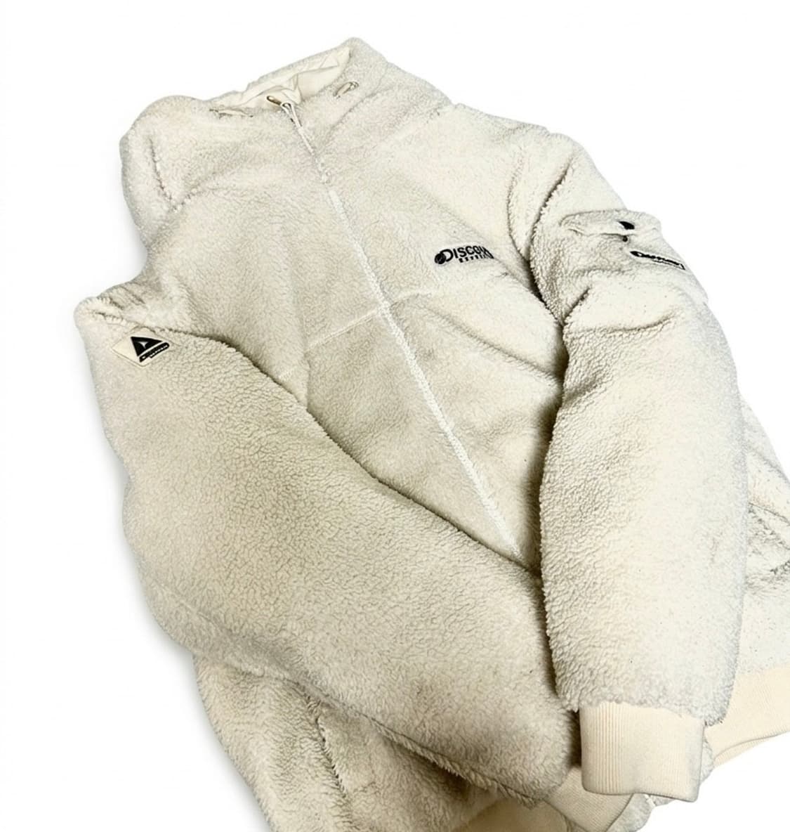 디스커버리 케이드 플리스다운 후리스 뽀글이 크림색 100 상품이미지1