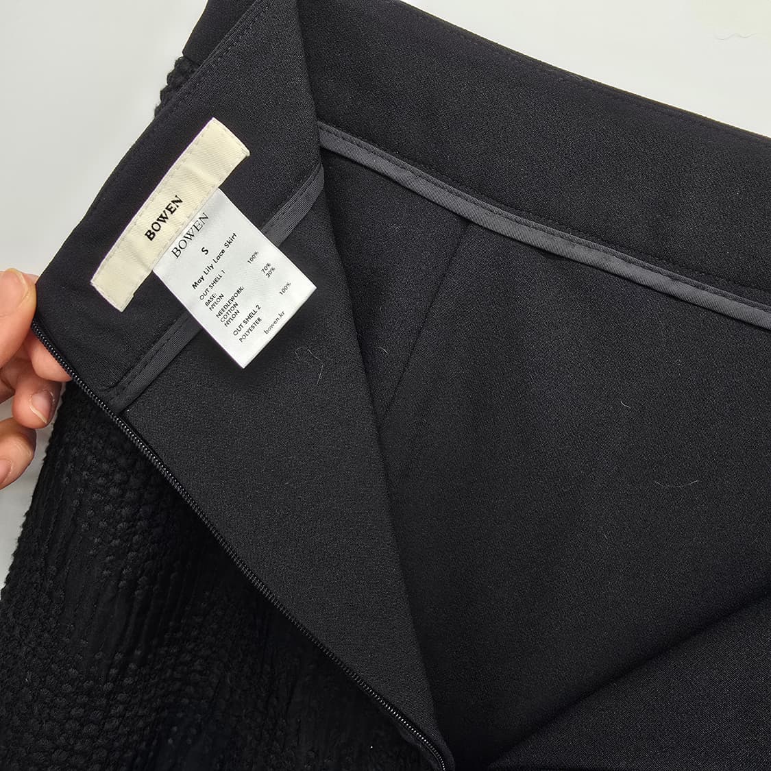 BOWEN 레이스 롱 스커트 상품이미지9