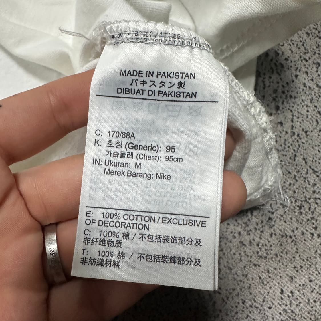 ✨ (만원 빈티지) 나이키 스우시 빅로고 반팔티  상품이미지6