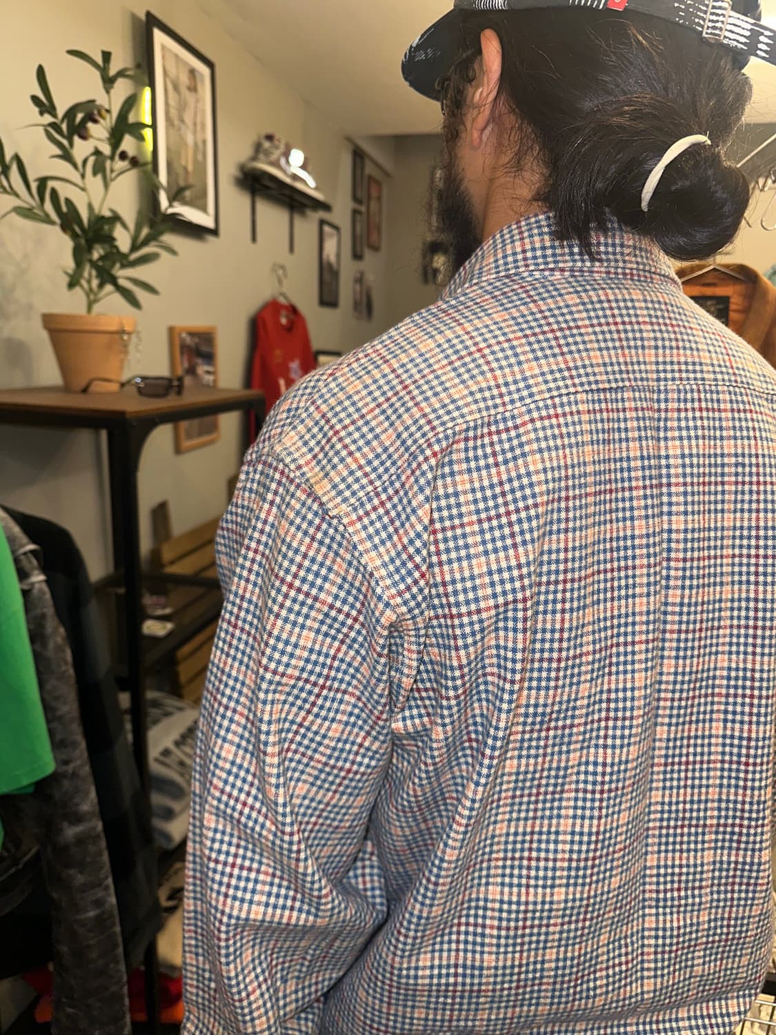 Sugar Cane union made check work shirt 상품이미지7