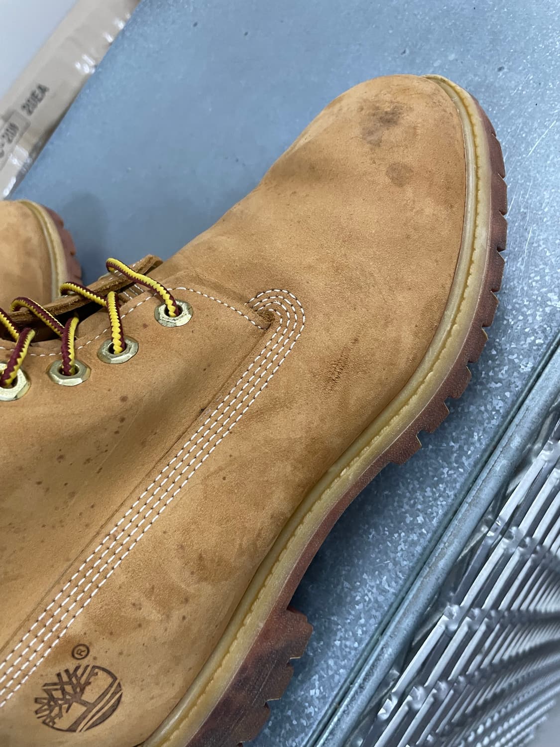 팀버랜드 6인치 부츠 US9 (gr-3763) 상품이미지7