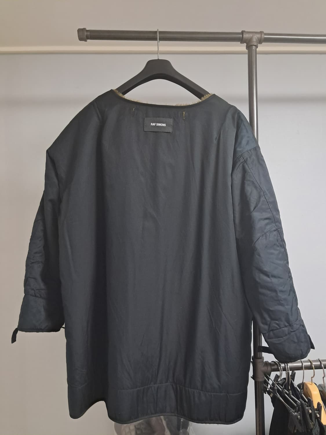 라프시몬스 19fw 런웨이 롱파카 상품이미지5