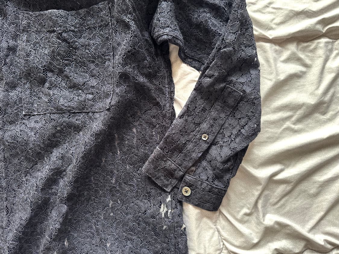 유스 시스루 셔츠 상품이미지4