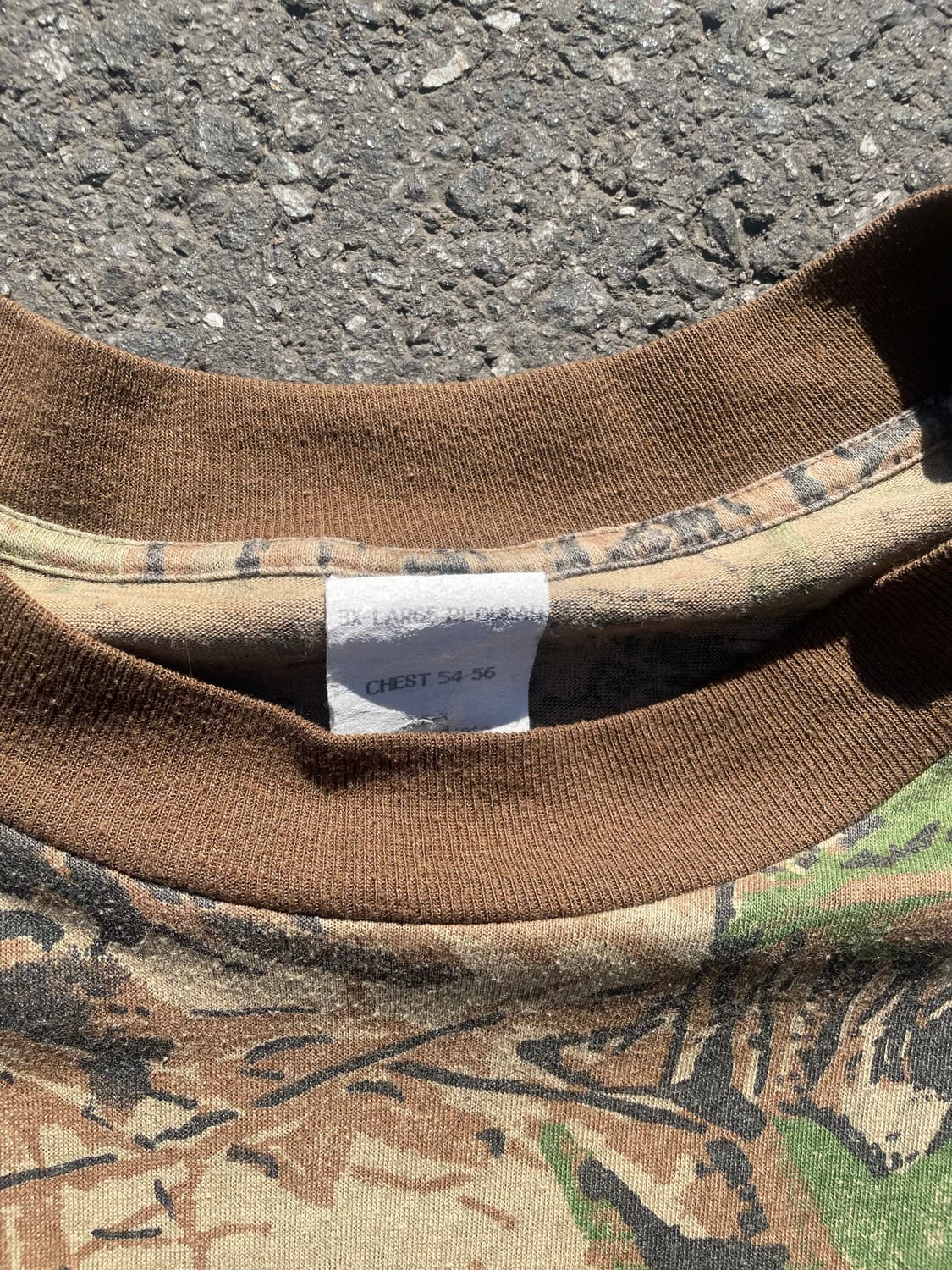 빈티지 90s made in usa 리얼트리 카모 롱슬리브 상품이미지2