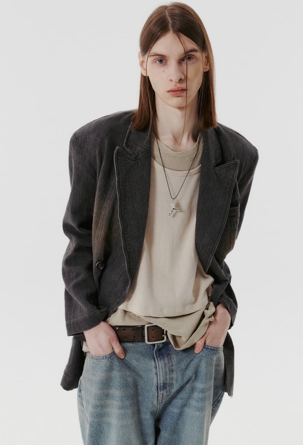 더일마 빈티지 린넨 자켓 상품이미지1