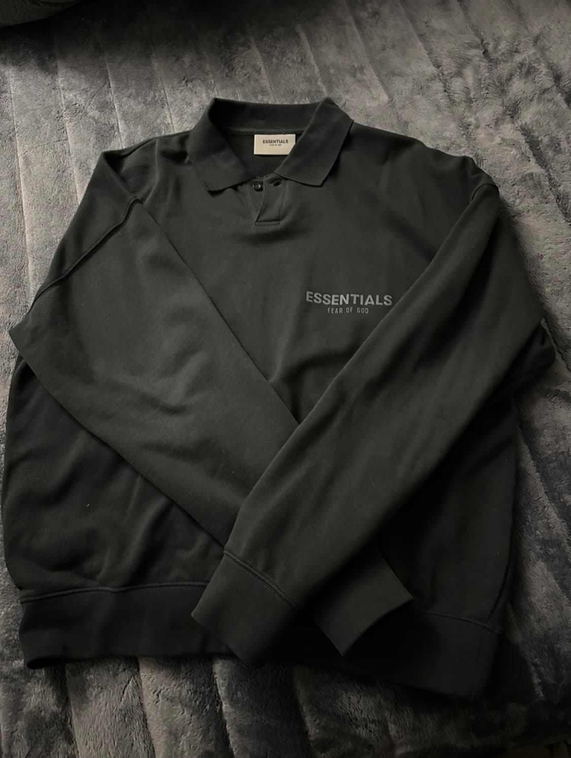 피오갓 롱슬리브 폴로 맨투맨 (뒷판 로고) 상품이미지2