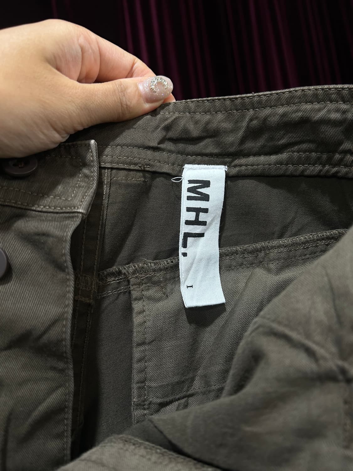 MHL by MARGARET HOWELL cargo pants  상품이미지8