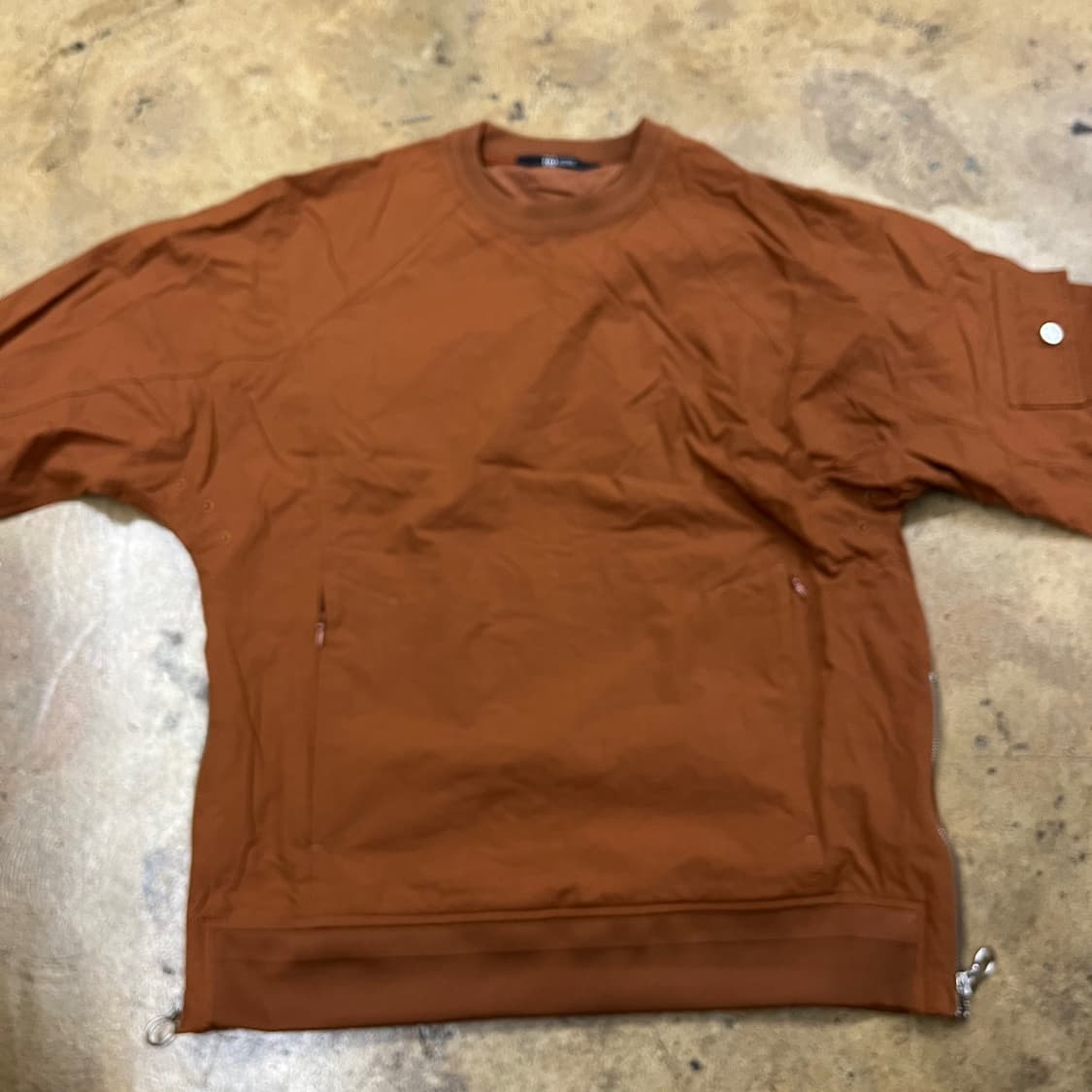 [정품/95] 지오송지오 나일론 카고 우븐 맨투맨 b17 상품이미지3