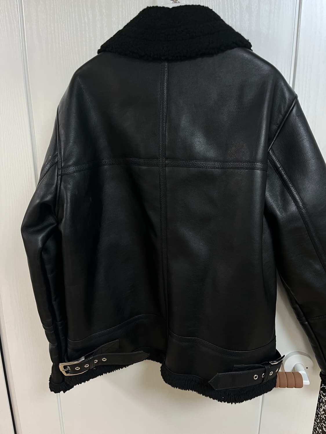 [새상품] 브라운스미스 무스탕 집업 자켓 100사이즈 상품이미지5