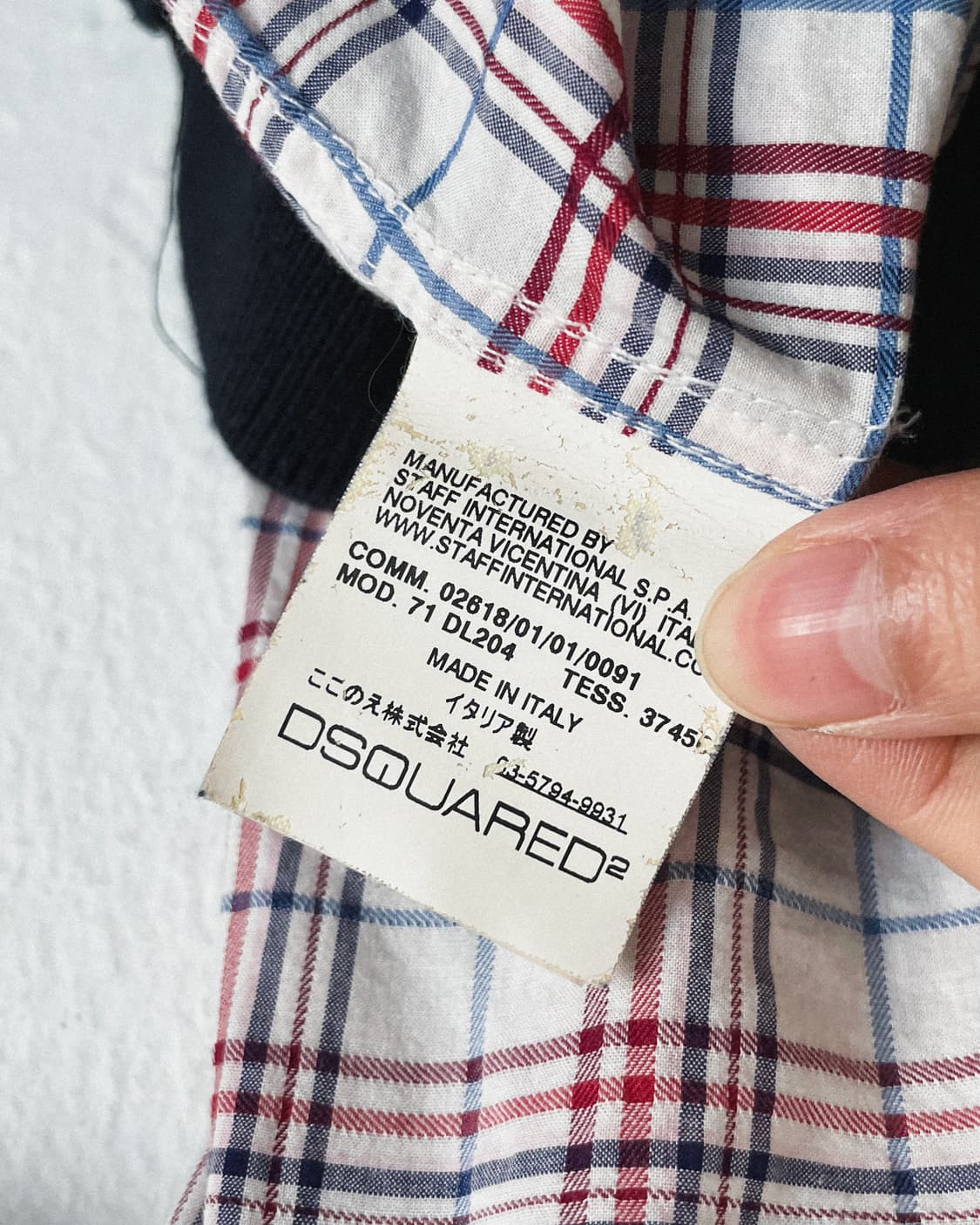 디스퀘어드2 니트&코튼 섹슈얼 PK티셔츠 상품이미지8