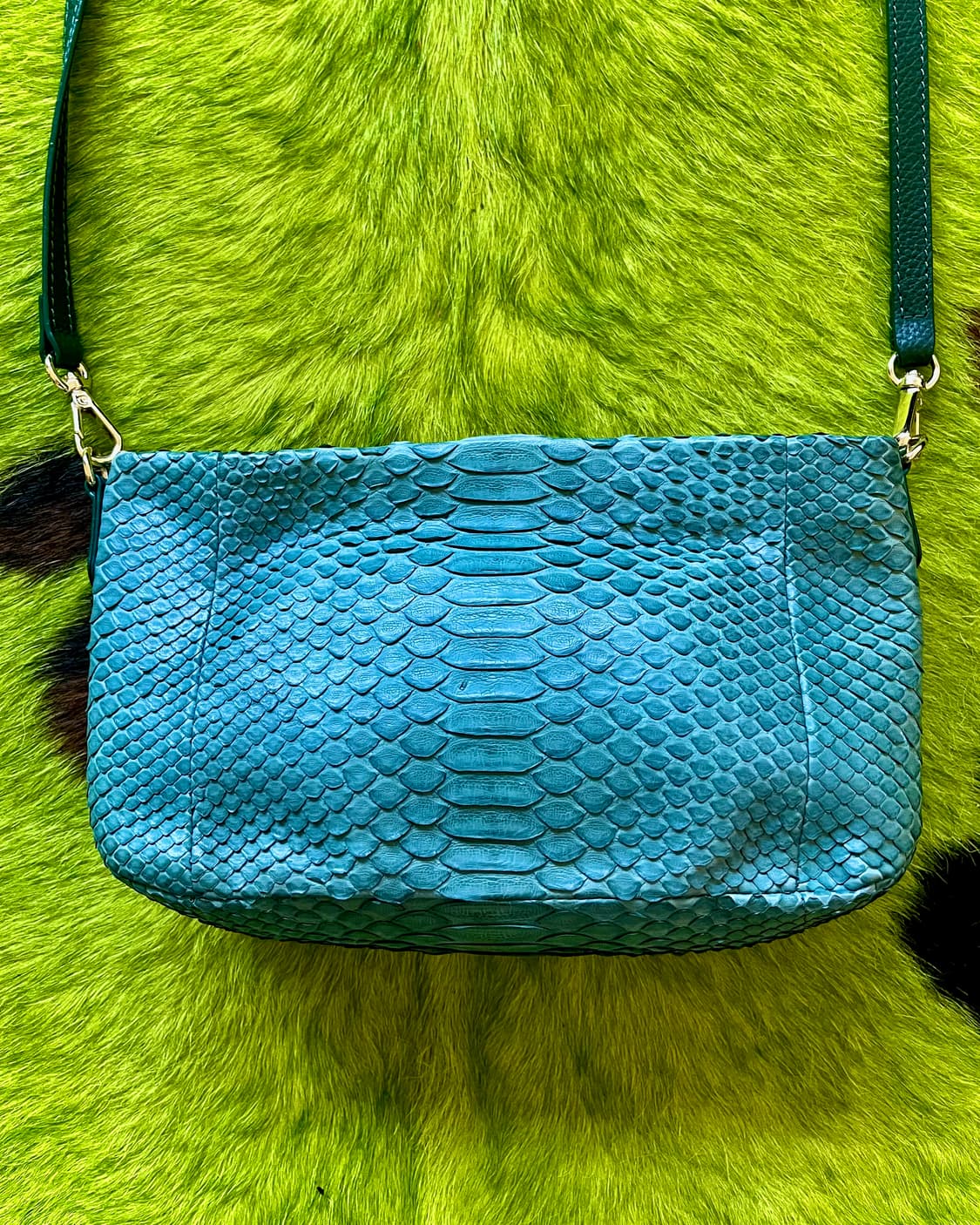 Native Real Python Skin Leather Bag 상품이미지3
