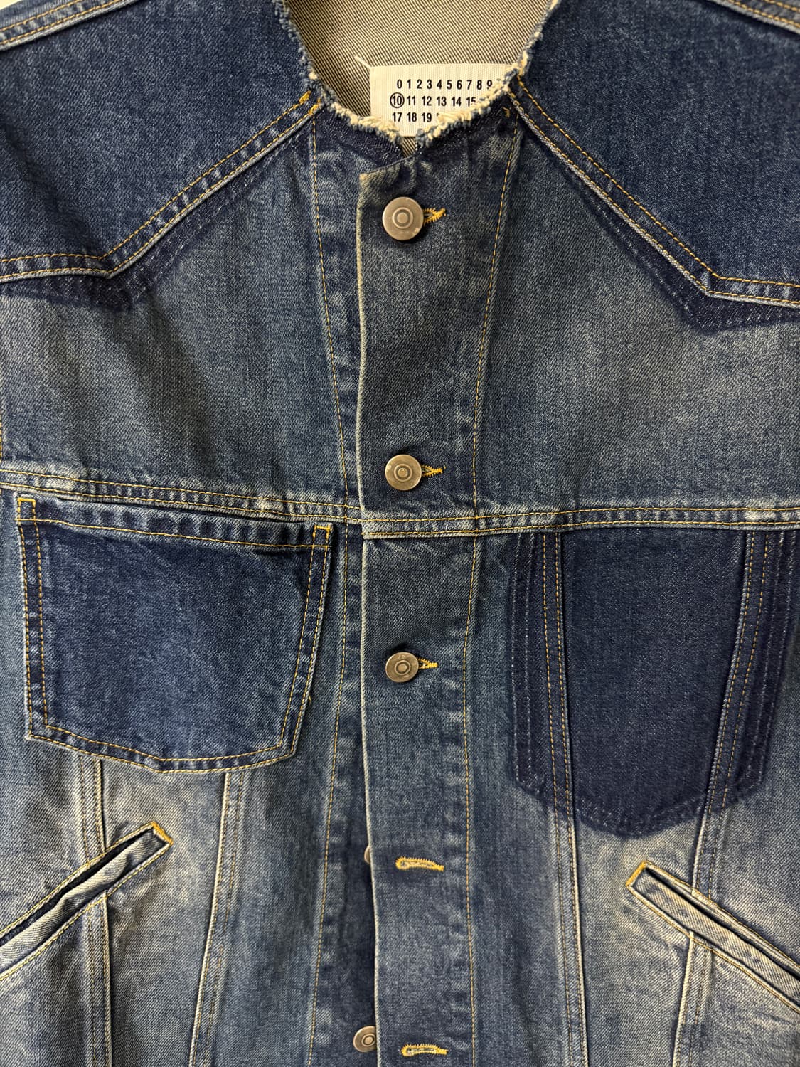 [50] 마르지엘라 카라리스 데님 자켓 상품이미지2