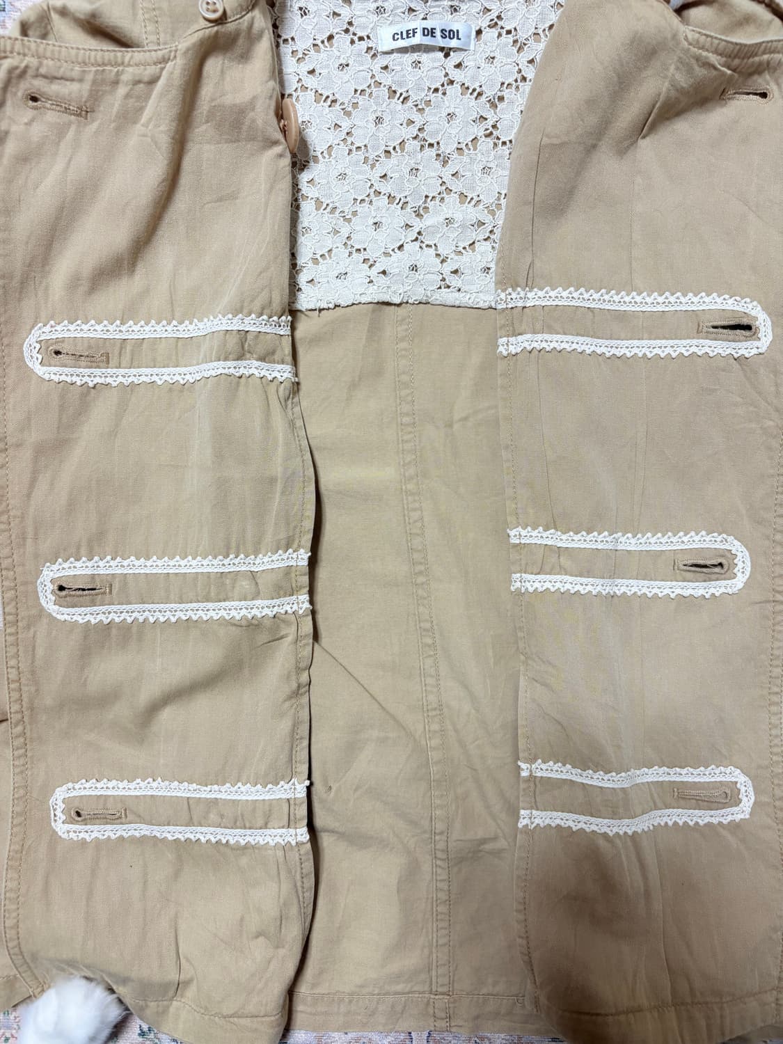 Clef de sol jacket 상품이미지4