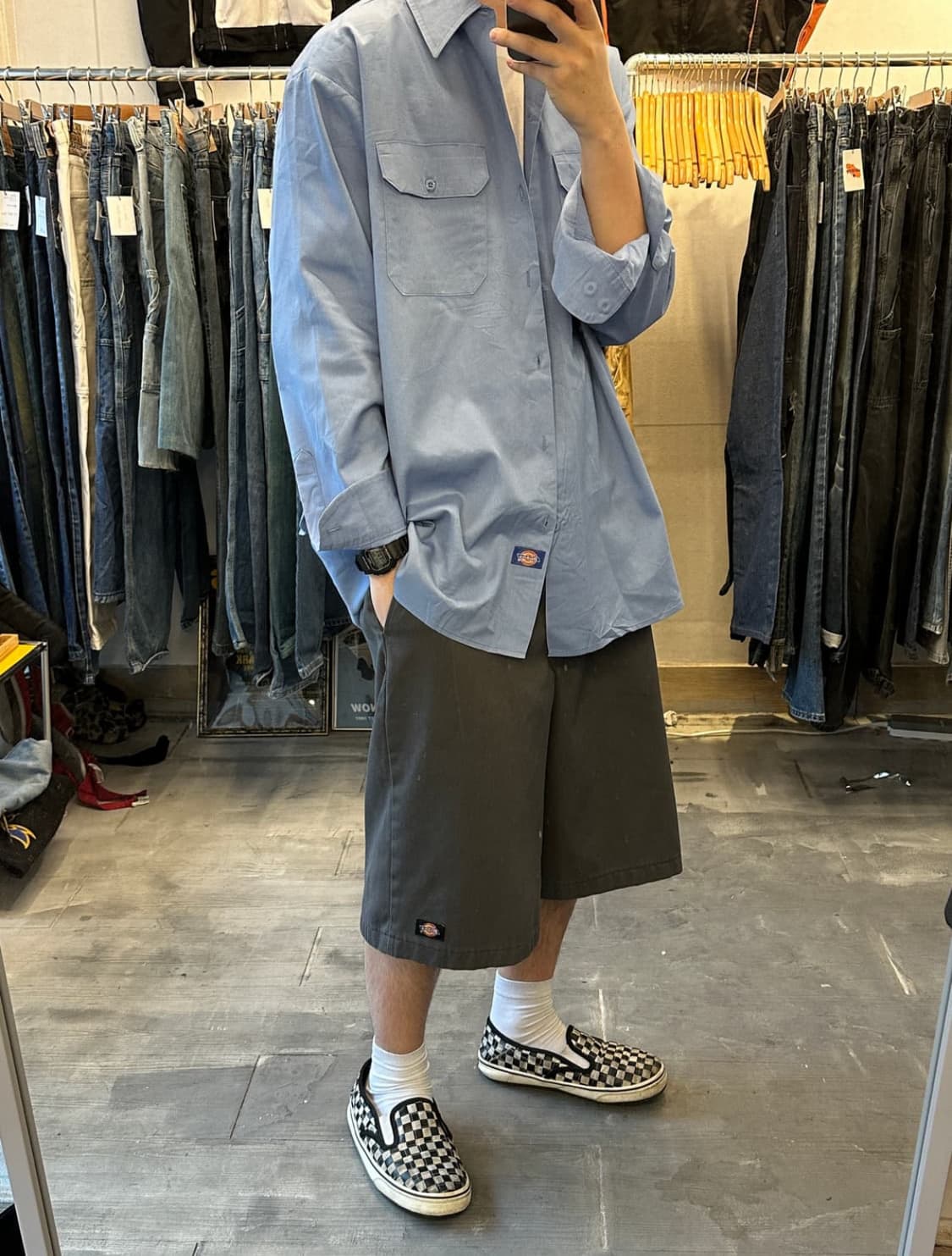 디키즈 더블니 쇼츠 상품이미지1