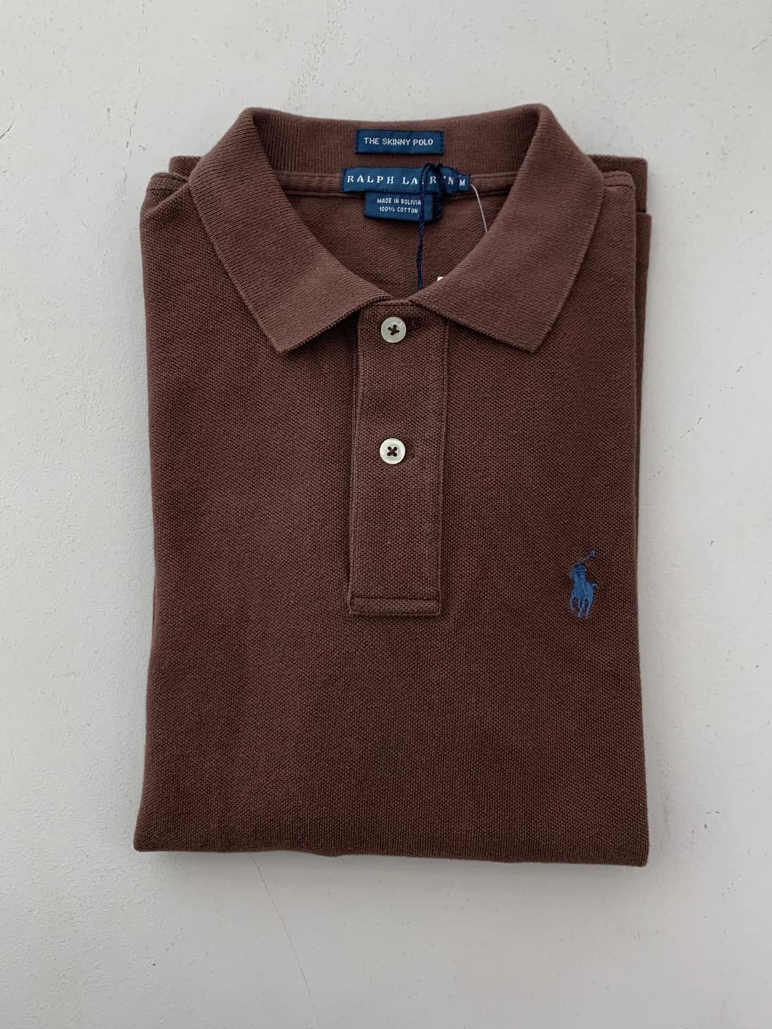 폴로 랄프로렌 여성 긴팔 카라티 브라운 S,M 상품이미지4