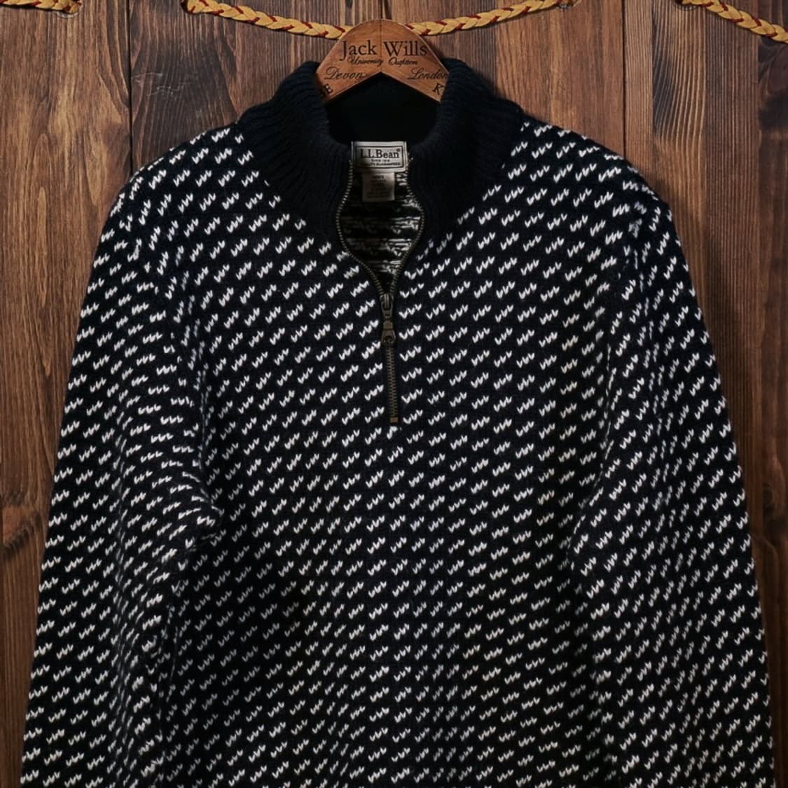 엘엘빈 노르웨이 버드아이 니트 상품이미지2