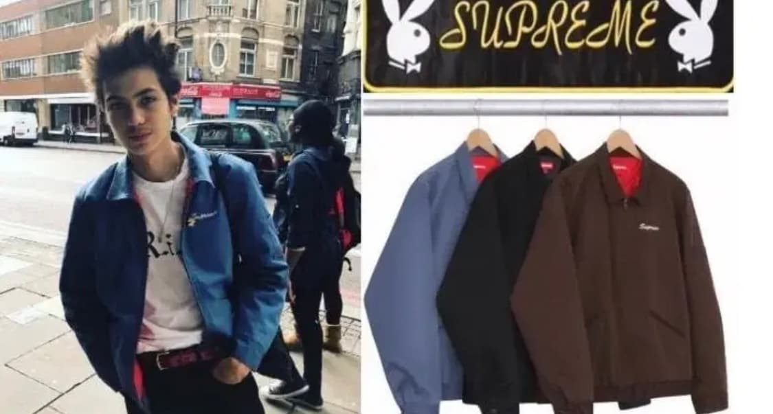 [L]슈프림 플레이보이 워크 자켓 상품이미지4