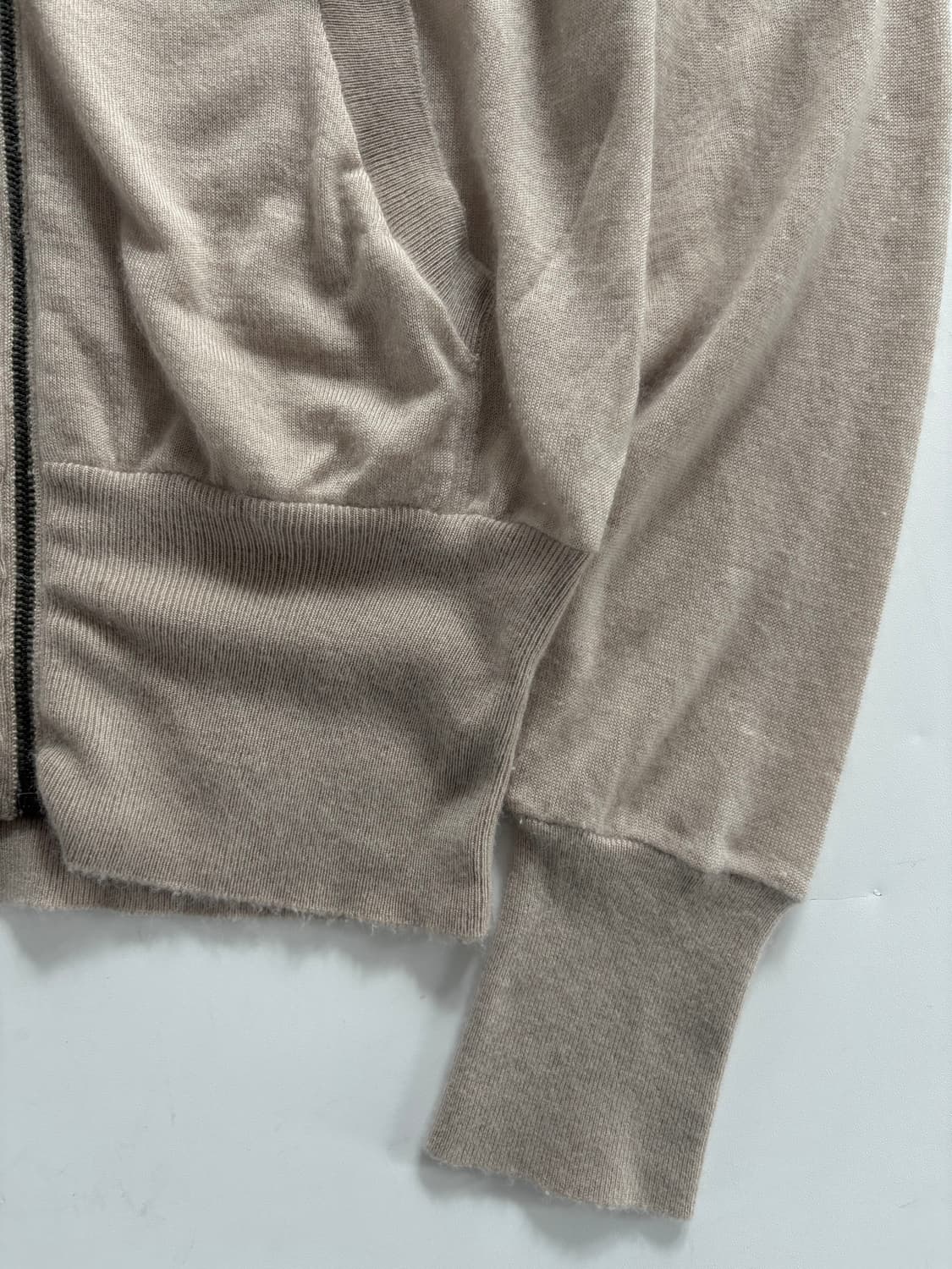 BOTTEGA VENETA 보테가 베네타 캐시미어 베이지 후드 집업 상품이미지7