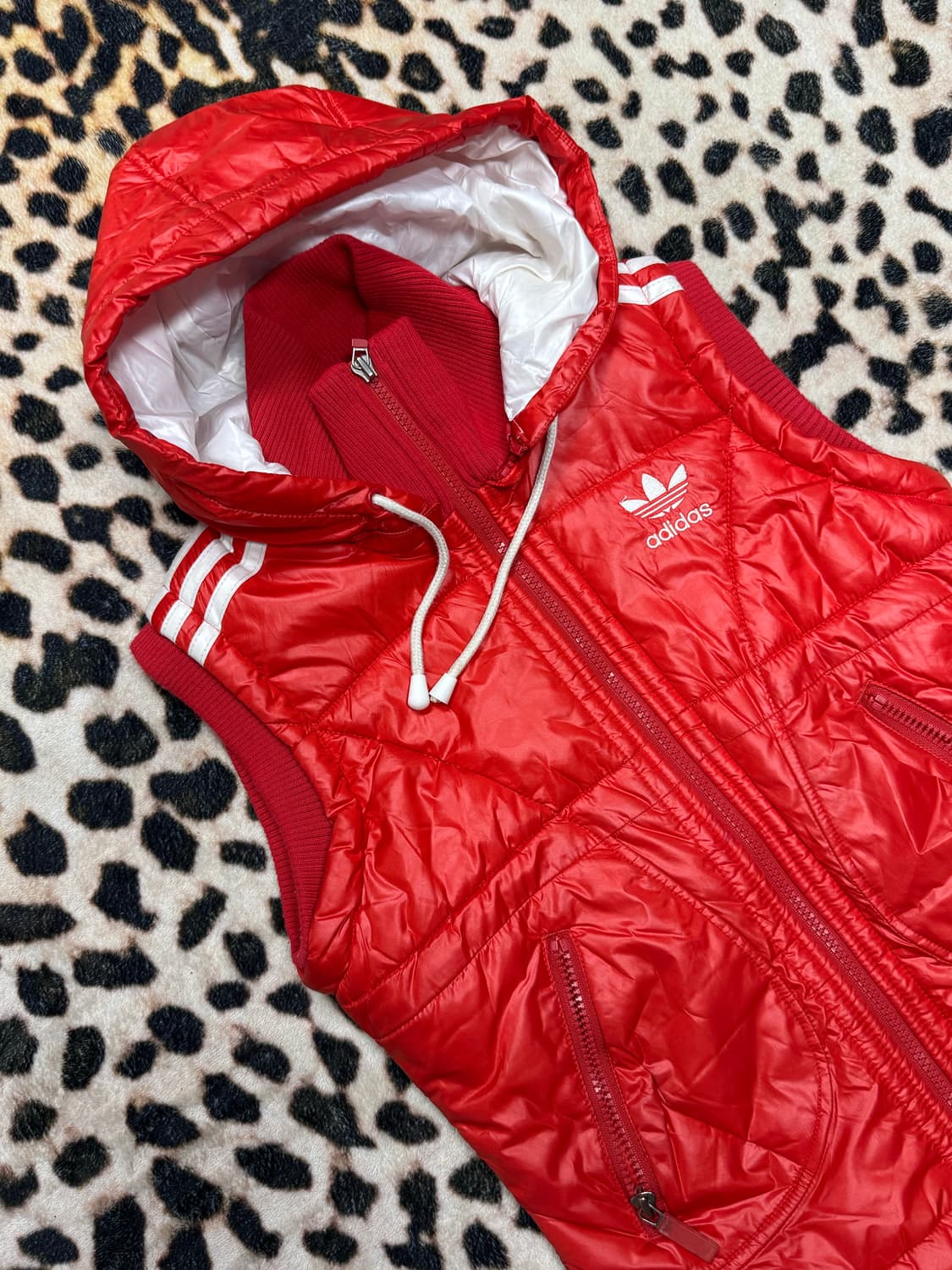 Y2k 스포티 파이어버드 패딩조끼  상품이미지2