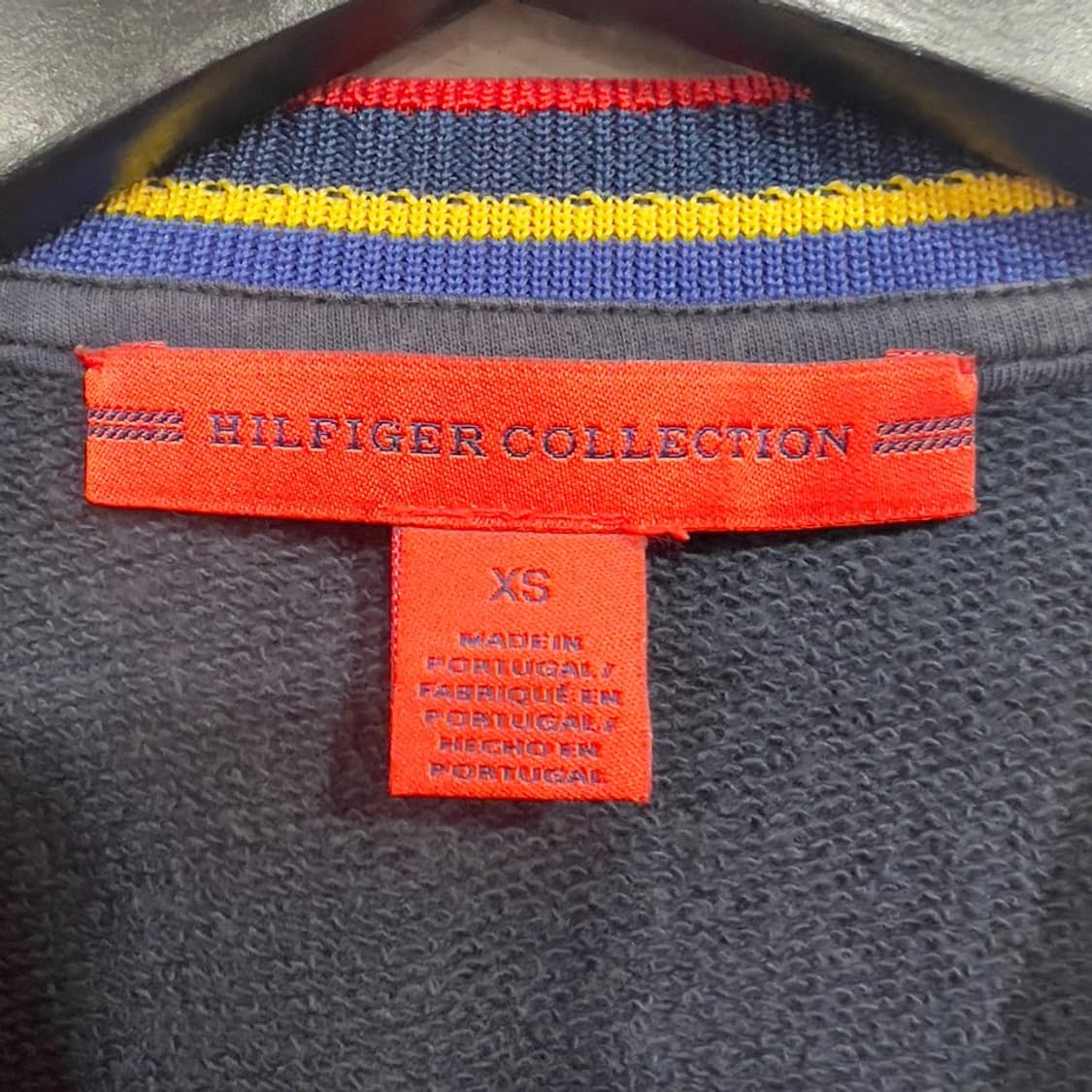 타미힐피거 콜렉션 프린팅 세미크롭 반팔티 상품이미지5