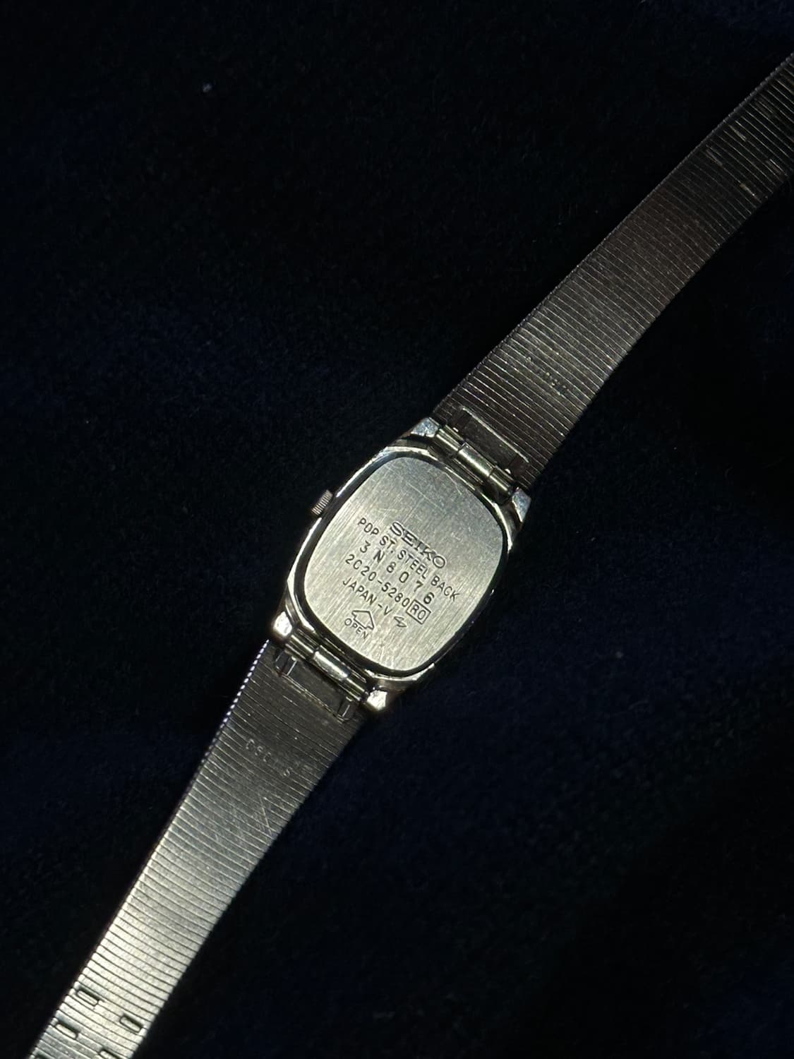 80s SEIKO 2C20-5280 JAPAN 빈티지 여성 쿼츠 시계 상품이미지2