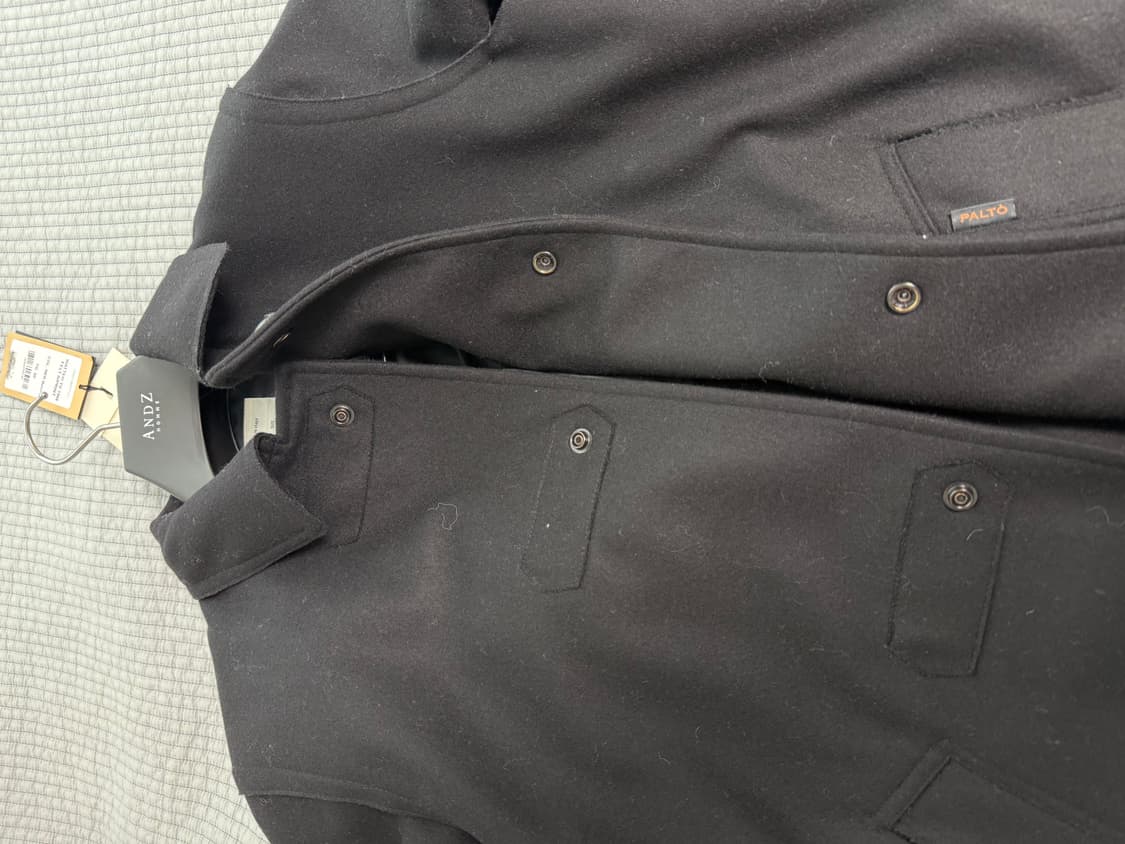 팔토(palto)/블랙 로덴 코트/50(105)  상품이미지5