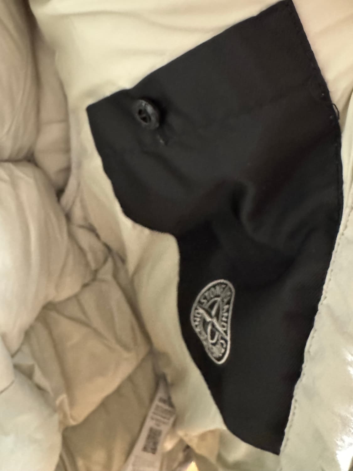 스톤아일랜드 나일론 메탈 그레이 패딩 판매중! 상품이미지7