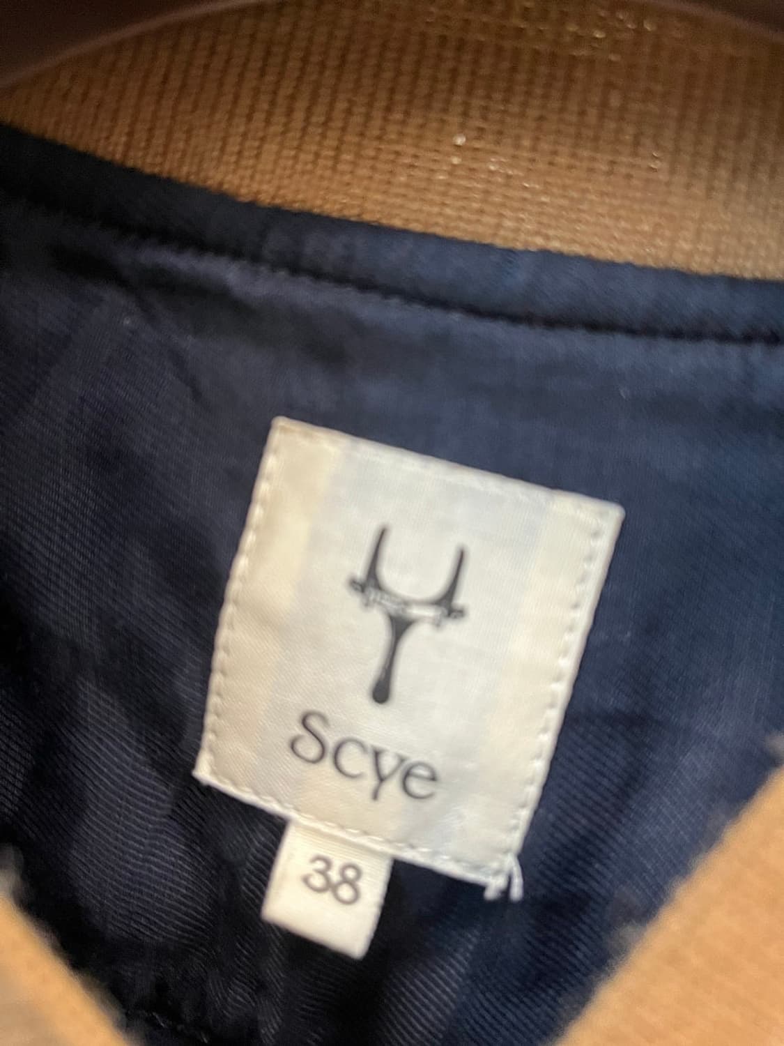 여) 사이 컬렉션 레더 스웨이드 자켓  상품이미지7