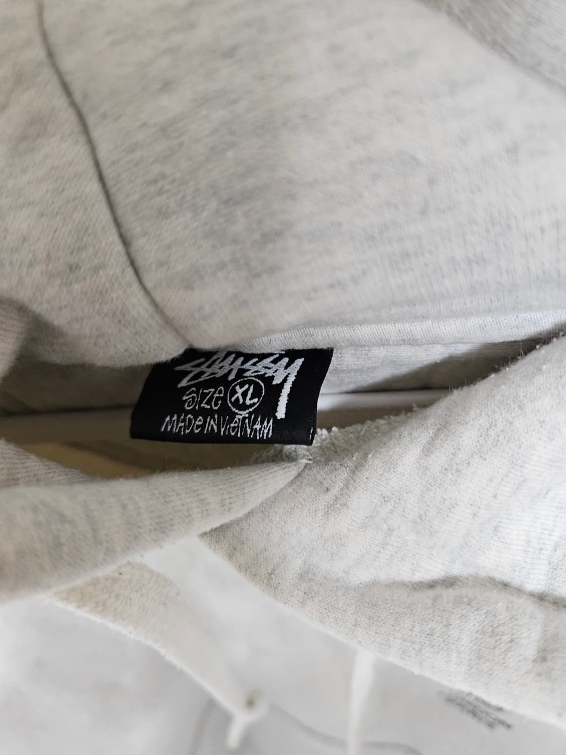 스투시 월드투어 후드 애쉬 헤더 2022 XL 상품이미지5