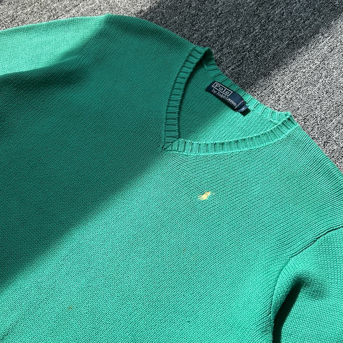 폴로 랄프로렌 민트 브이넥 니트  상품이미지4