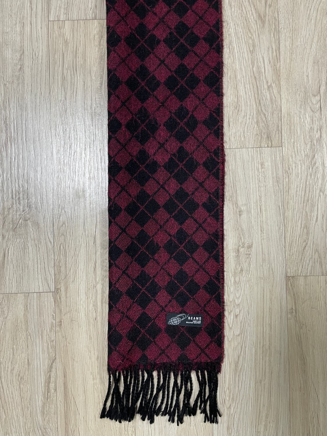 빔즈 아가일 체크 머플러(일본제)RRL&LVC&폴로 상품이미지4