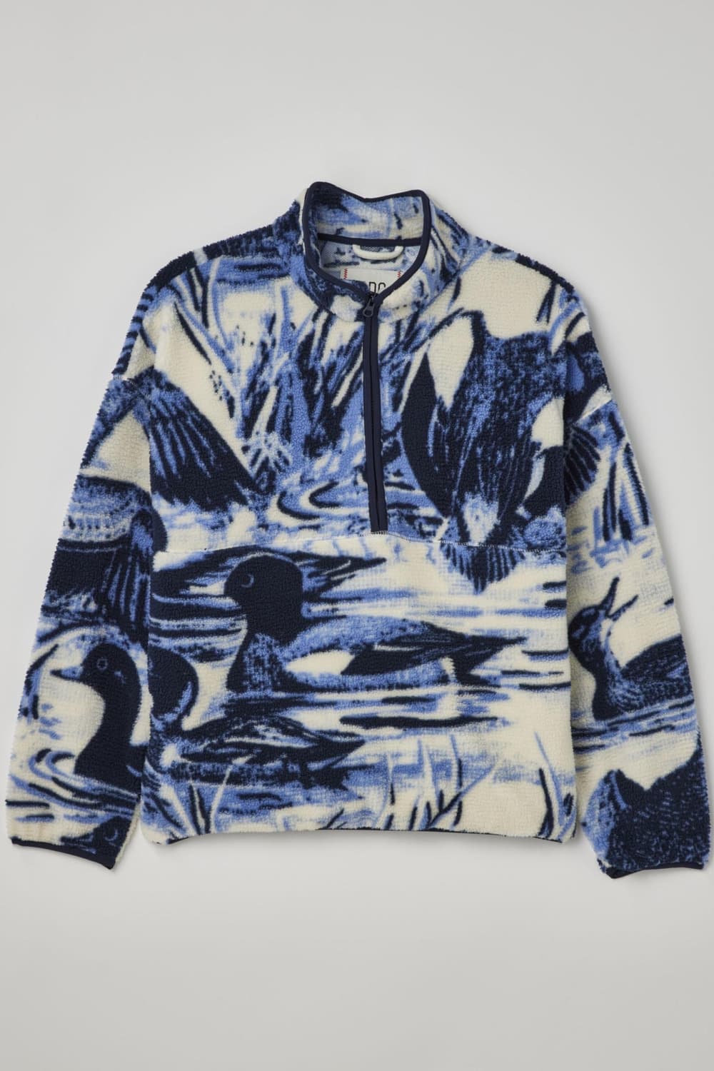 Urban Outfitters Blue Half-zip Fleece 상품이미지3