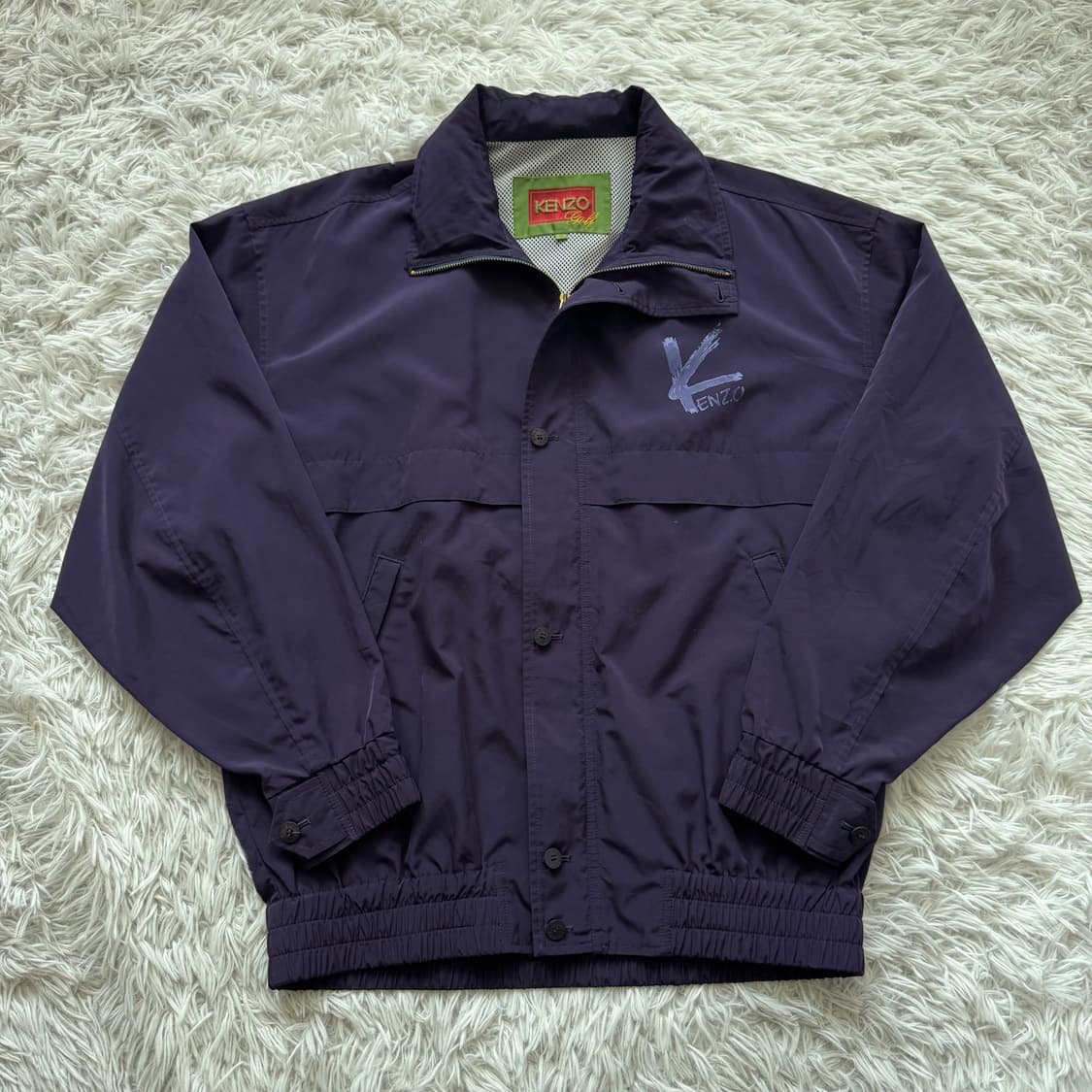 KENZO 일본빈티지 나일론 바람막이 겐조 빈티지바람막이 L 95 상품이미지2