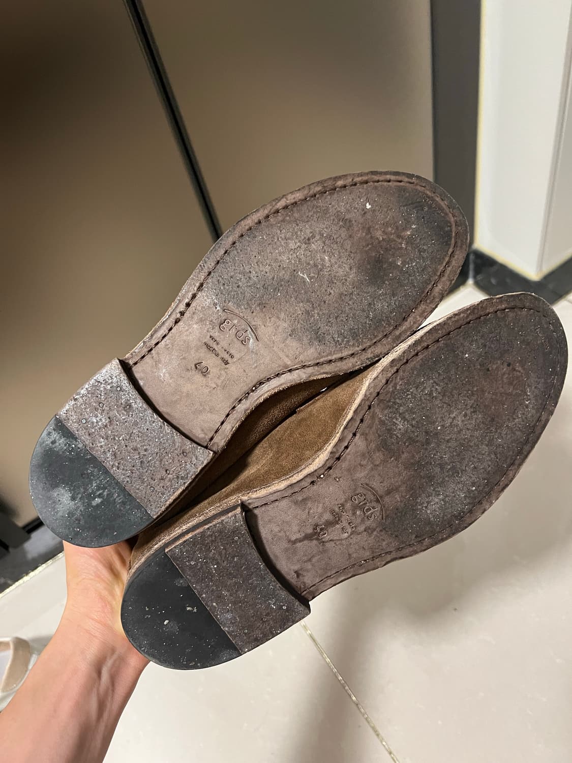 그라더스 01 로퍼 구두 스웨이드 250 (40) 상품이미지6