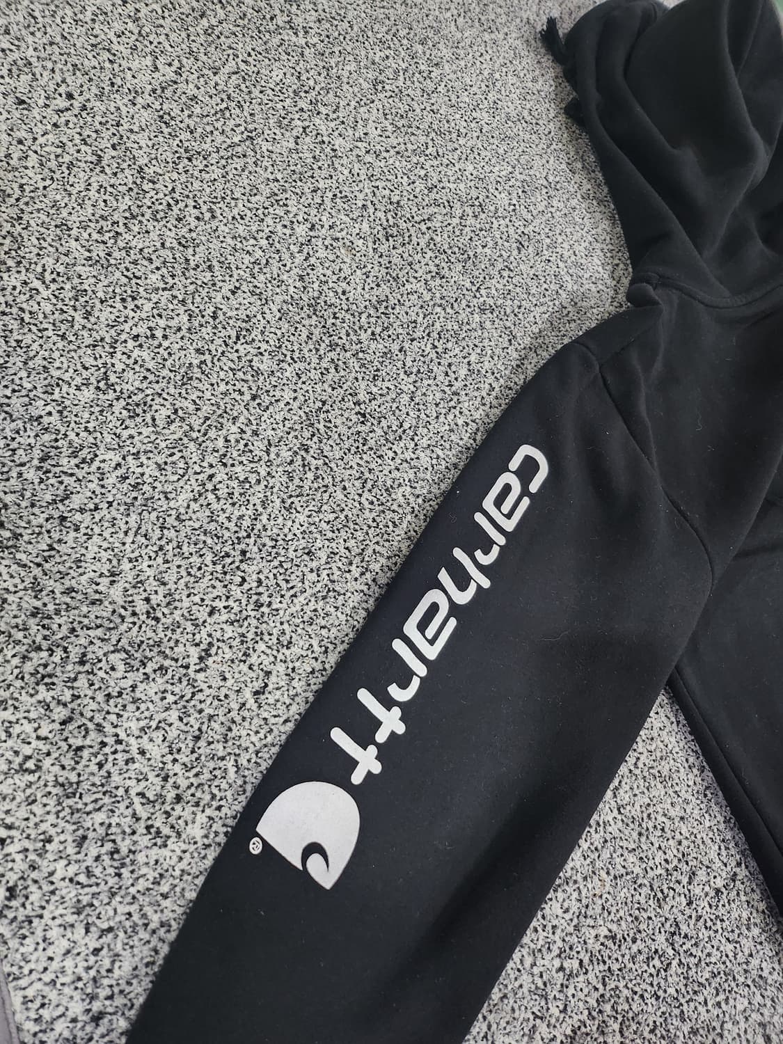 칼하트(Carhartt) 블랙 후드 티셔츠
 상품이미지3