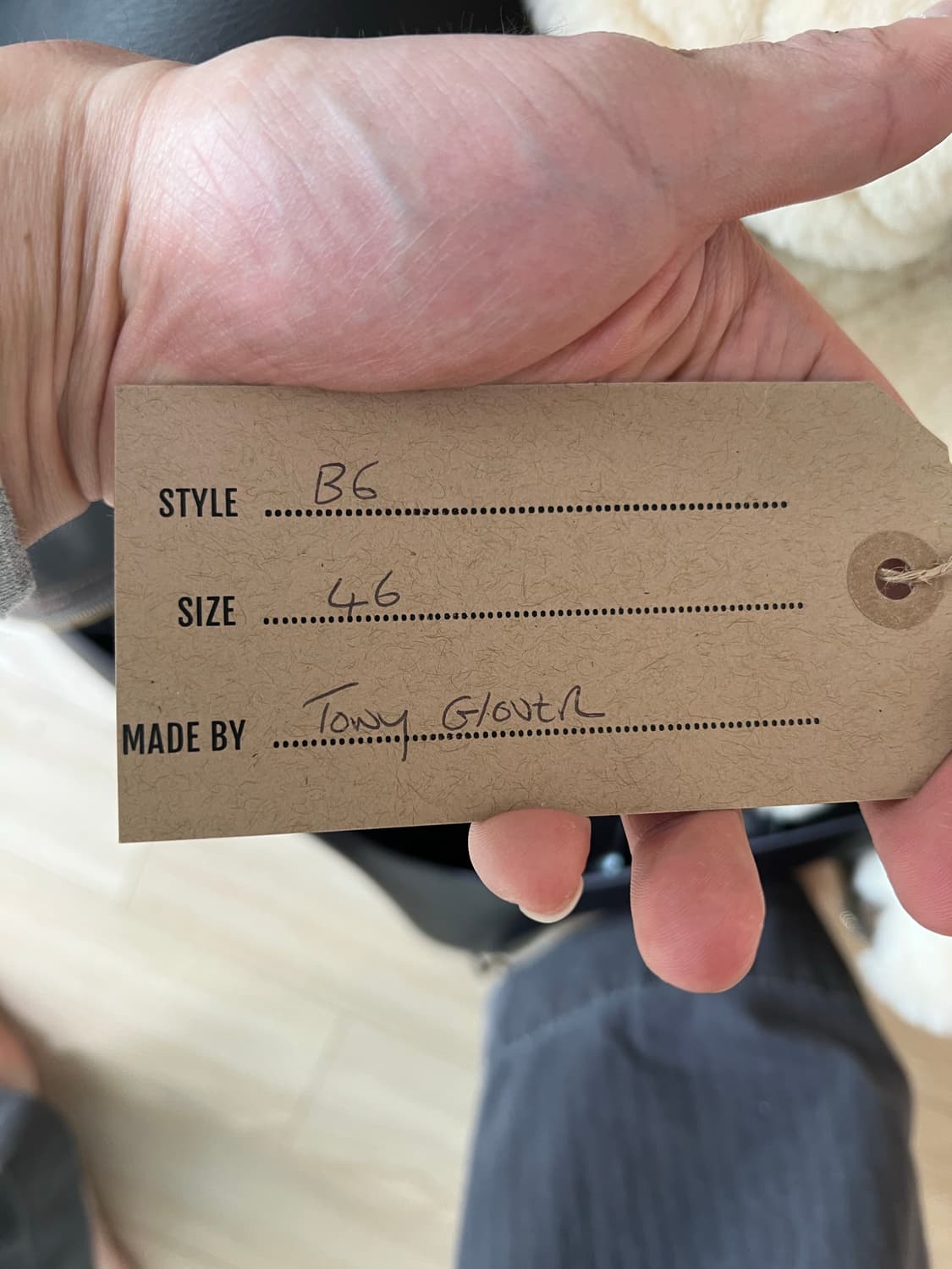 에어로레더 b-6 b6 46사이즈 새상품 상품이미지4