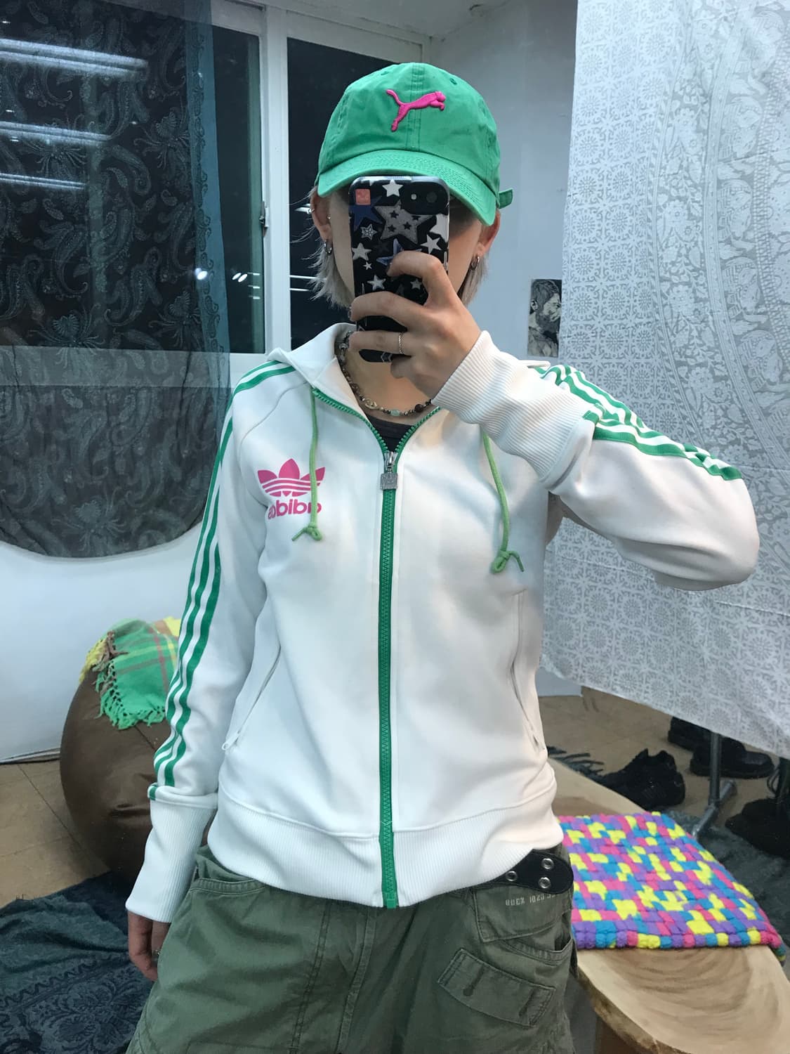 아디다스 여성 Y2K 후드집업 자켓 상품이미지1