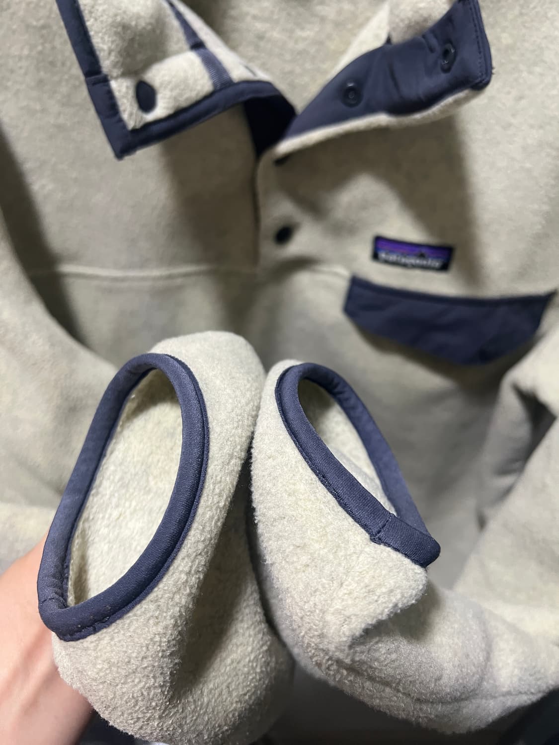 [L]파타고니아 라이트웨이트 신칠라 풀오버 오트밀 헤더 상품이미지5