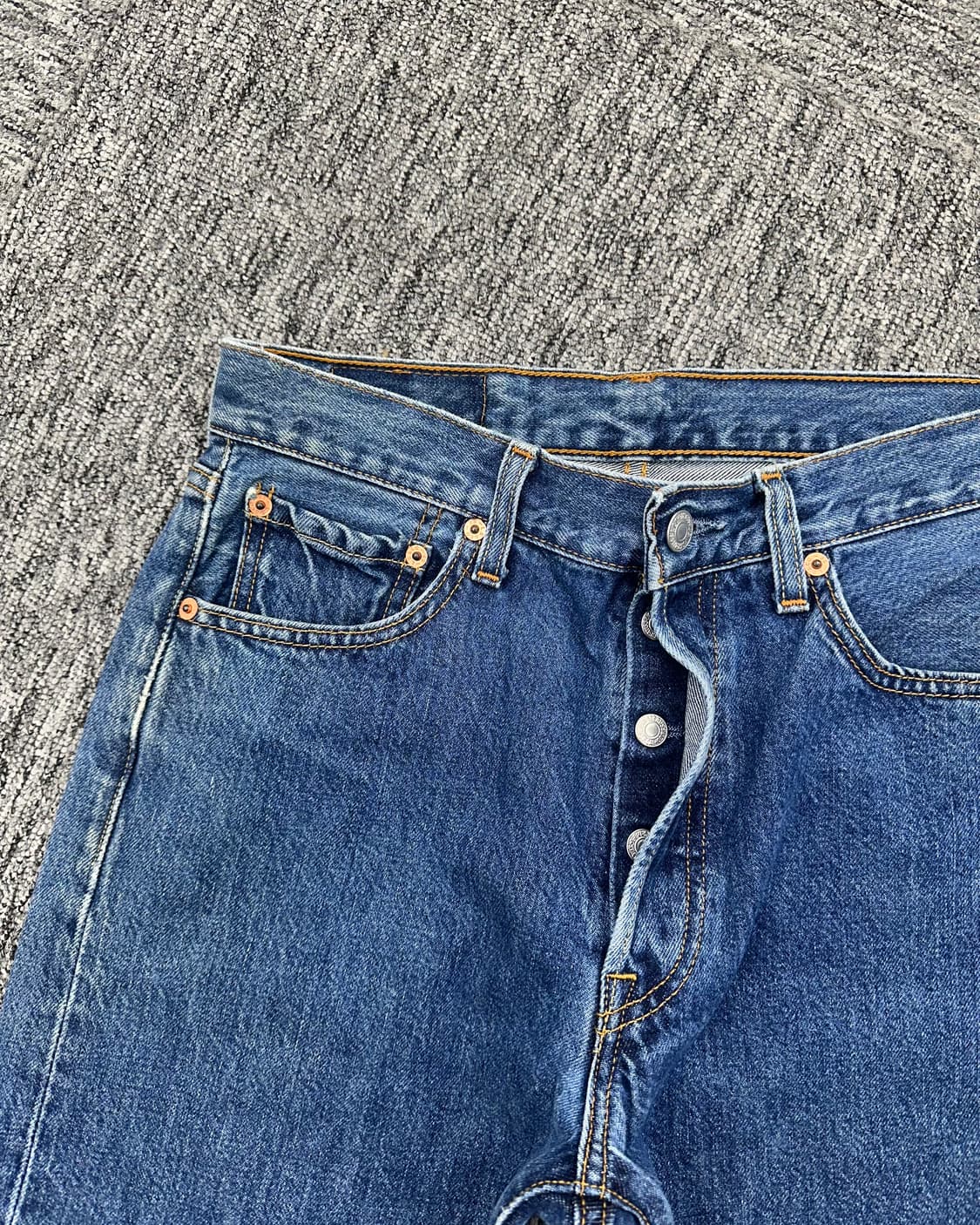 (허단36)리바이스 501 코리아 진청-M1406 상품이미지3