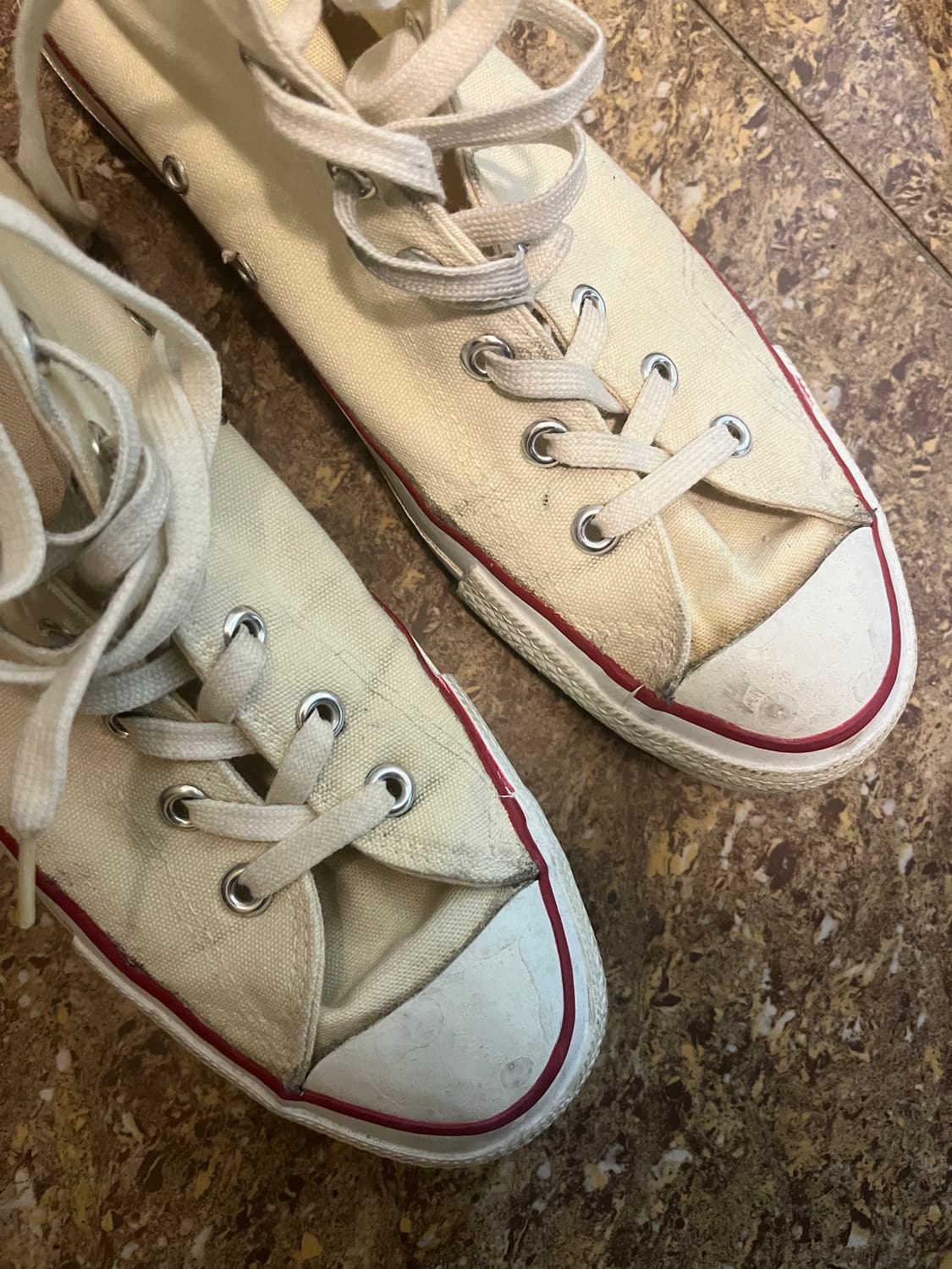 80s 빈티지 컨버스 us11.5 화이트 상품이미지5