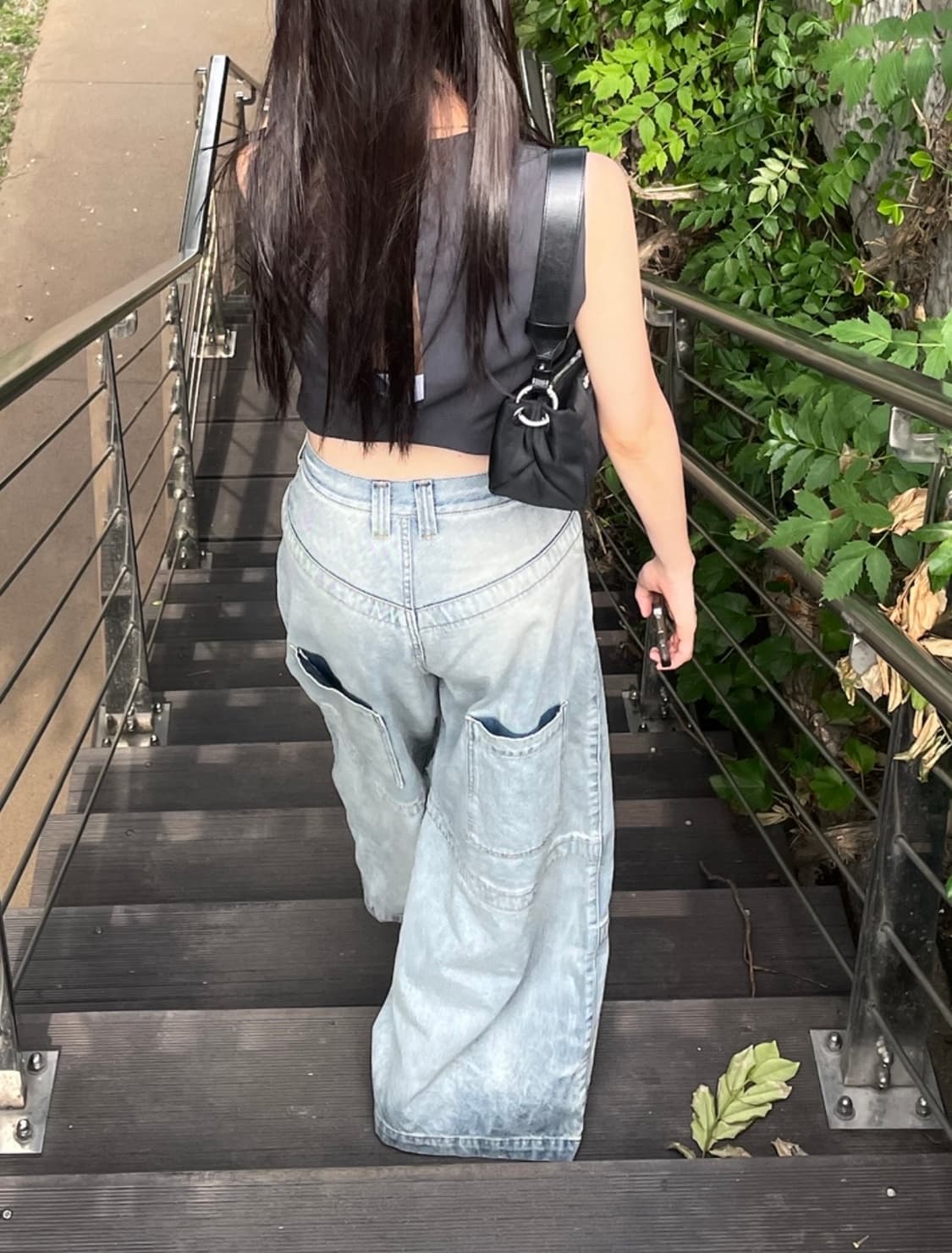 THEILMA 더일마 백포켓 와이드 데님 진 상품이미지1