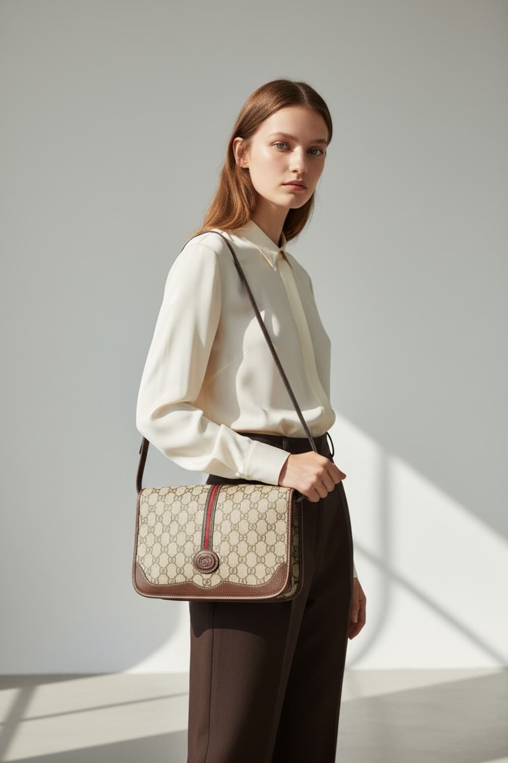 구찌 1980AW 아카이브 GG슈프림 카메라백 상품이미지2