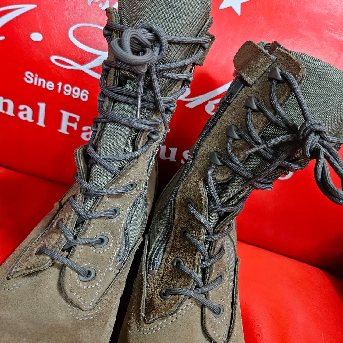 베르빌(Belleville) in USA 미군 컴벳 부츠 260-265 상품이미지2