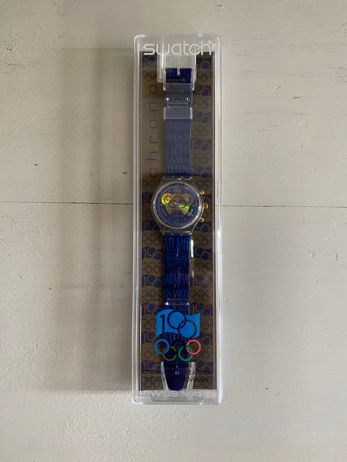 Swatch 94년 스와치 올림픽 100주년 크로노그래프 빈티지 시계 상품이미지1
