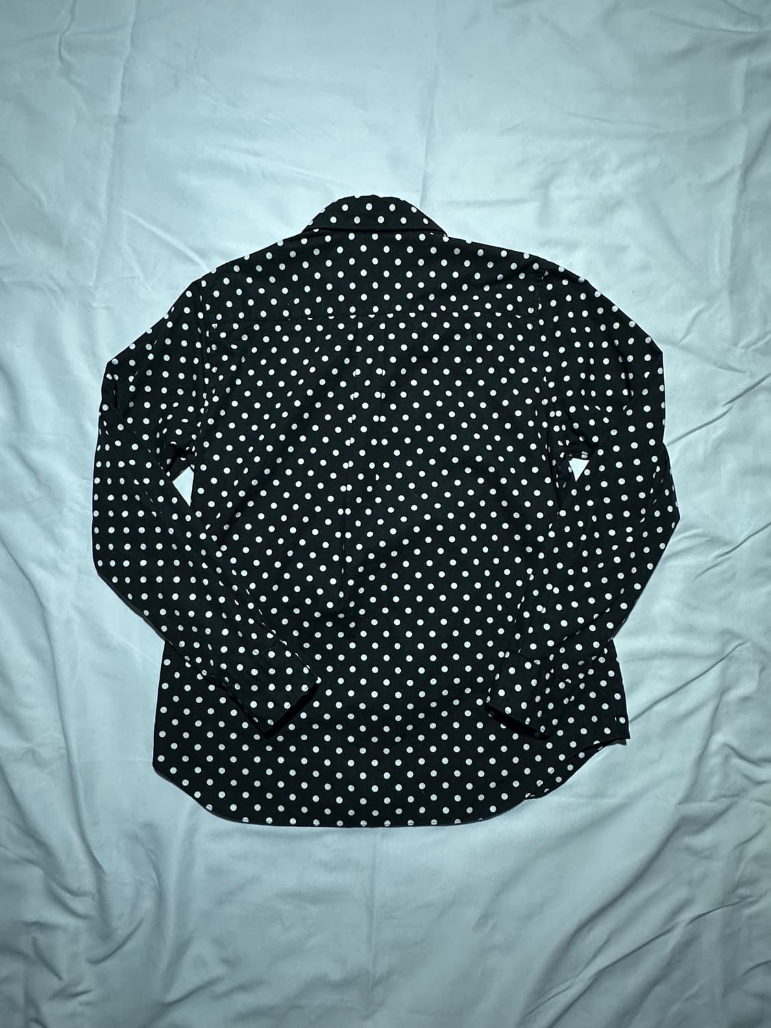 꼼데가르송 블랙 도트 빅버튼 셔츠 상품이미지8